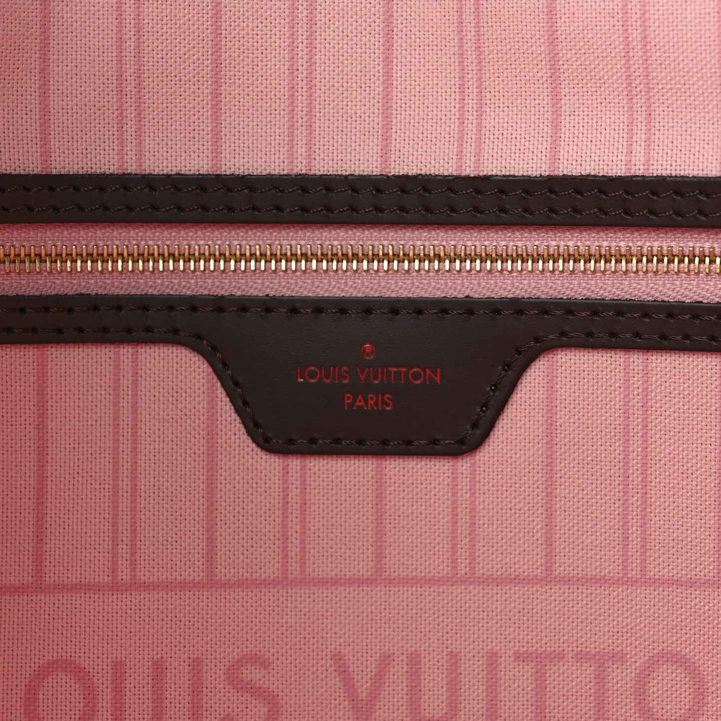 Damier Ebene Neo Neverfull MM Rose Ballerine