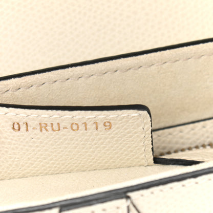 Christian Dior Grained Calfskin Saddle Bag White 7 of 10