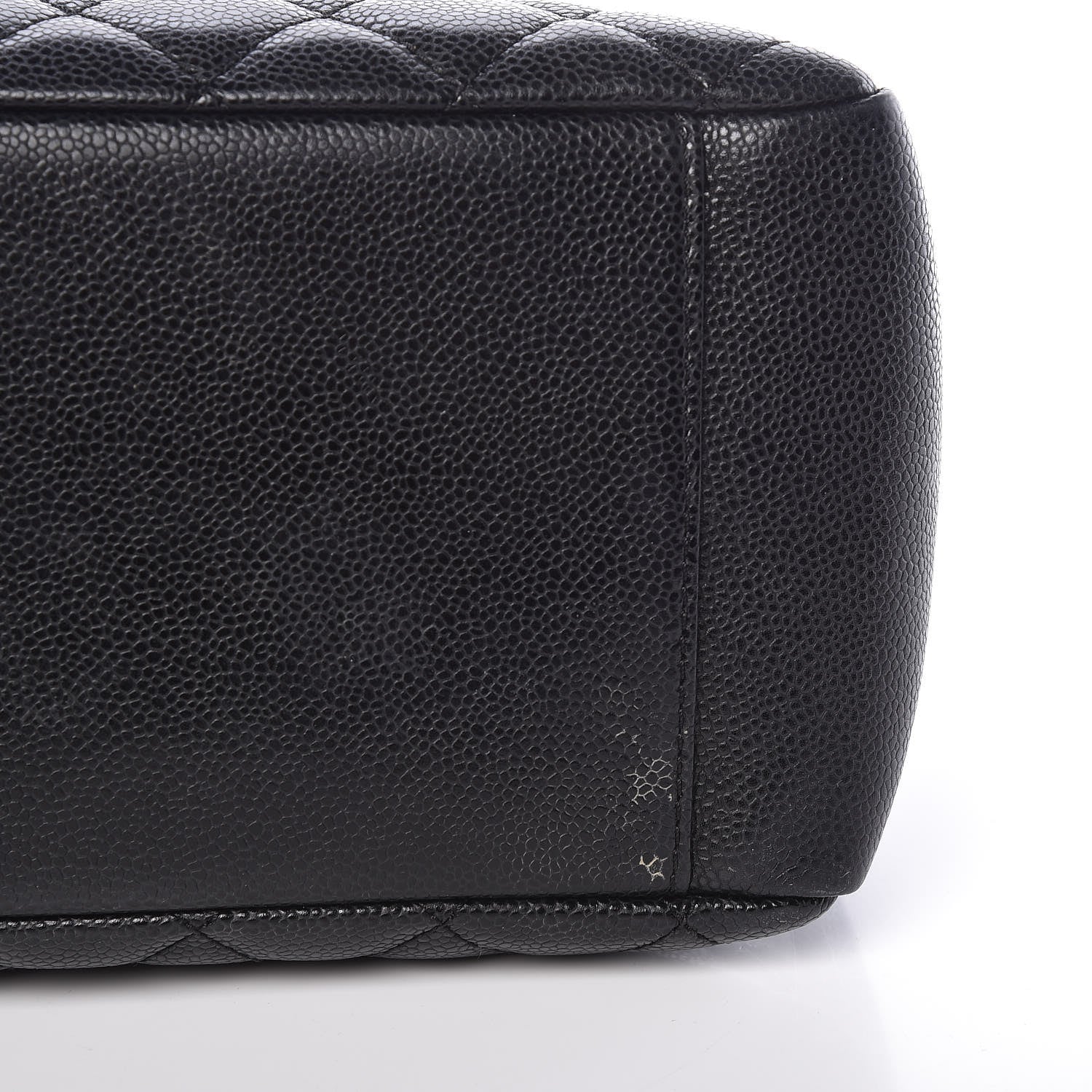 Chanel Caviar Quilted Grand Shopping Tote GST Black 15 of 22