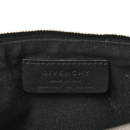 Givenchy Textured Coated Canvas Bambi Print Cosmetic Pouch Black 5 of 9