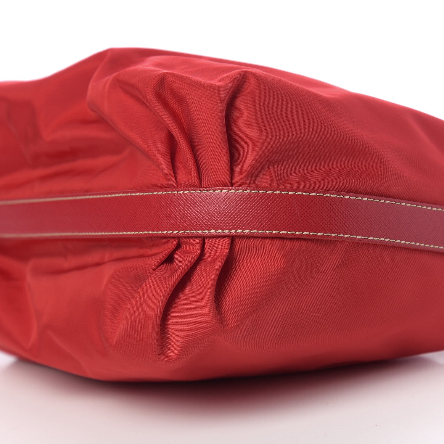 Prada Tessuto Nylon Sport Shoulder Bag Rosso 8 of 9