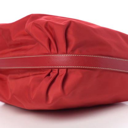 Prada Tessuto Nylon Sport Shoulder Bag Rosso 8 of 9