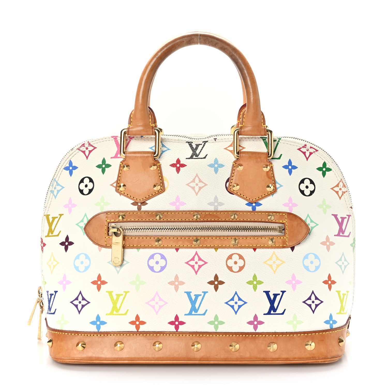 Louis Vuitton Monogram Multicolor Alma White 1 of 12