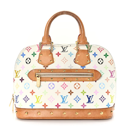 Louis Vuitton Monogram Multicolor Alma White 1 of 12