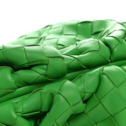 Bottega Veneta Nappa Maxi Intrecciato The Pouch Oversized Clutch Parakeet 9 of 9