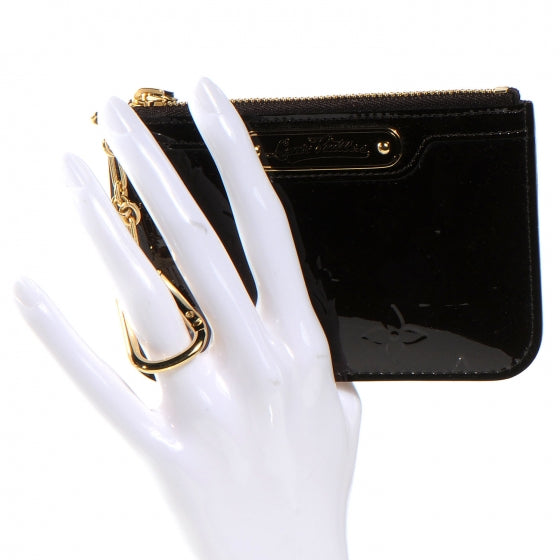 Louis Vuitton Vernis Key Pouch Amarante 2 of 8