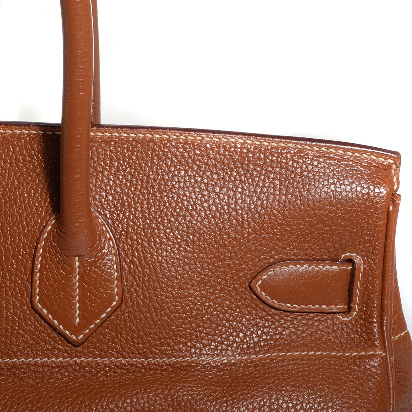 Taurillon Clemence JPG Birkin 42 Gold