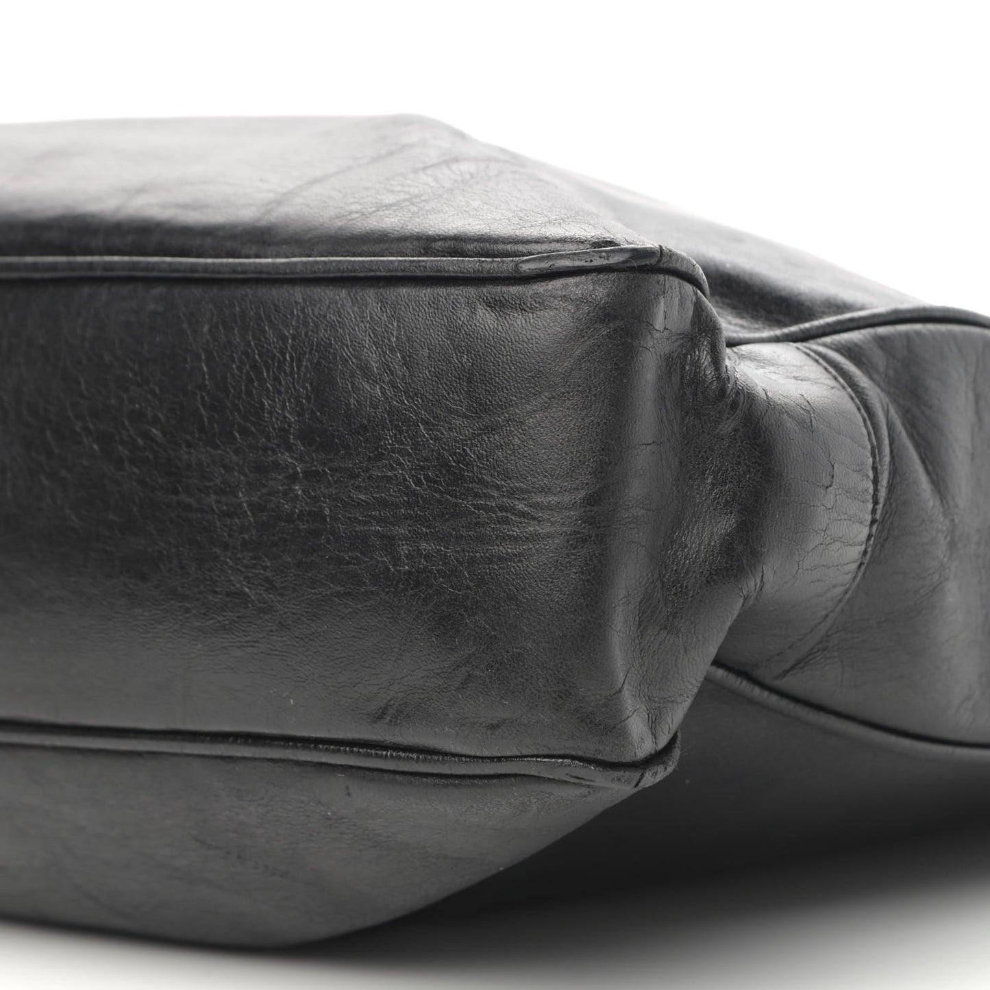 Lambskin CC Shoulder Bag Black