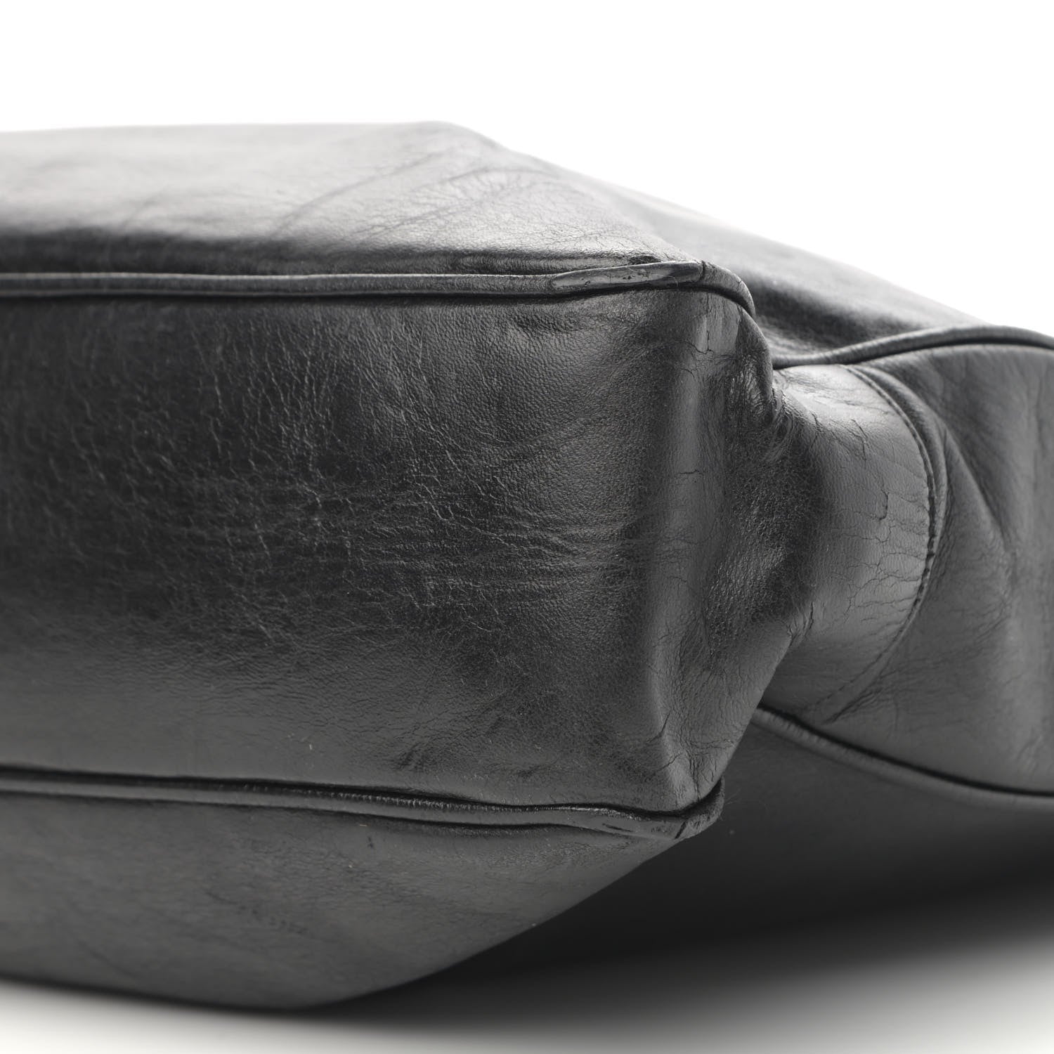Chanel Lambskin CC Shoulder Bag Black 10 of 17