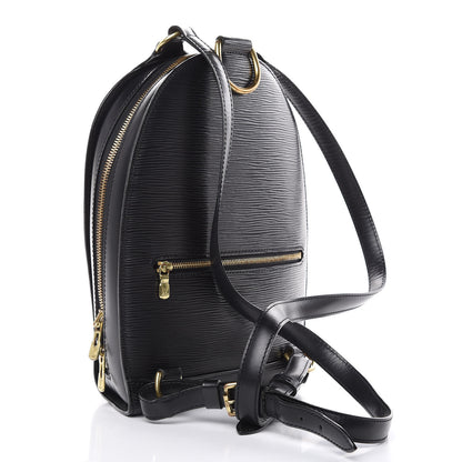 Louis Vuitton Epi Mabillon Backpack Black 3 of 15