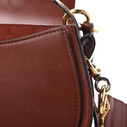 Chloe Calfskin Small Tess Bag Sepia Brown 14 of 14