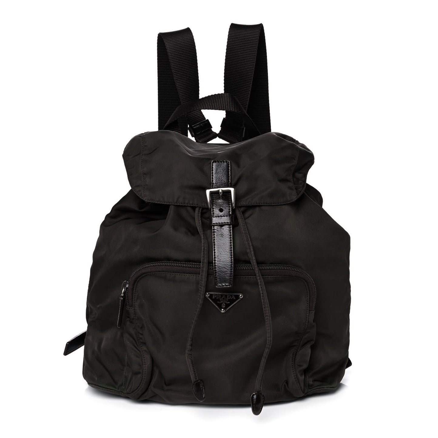 Nylon Vela Medium Backpack Moro