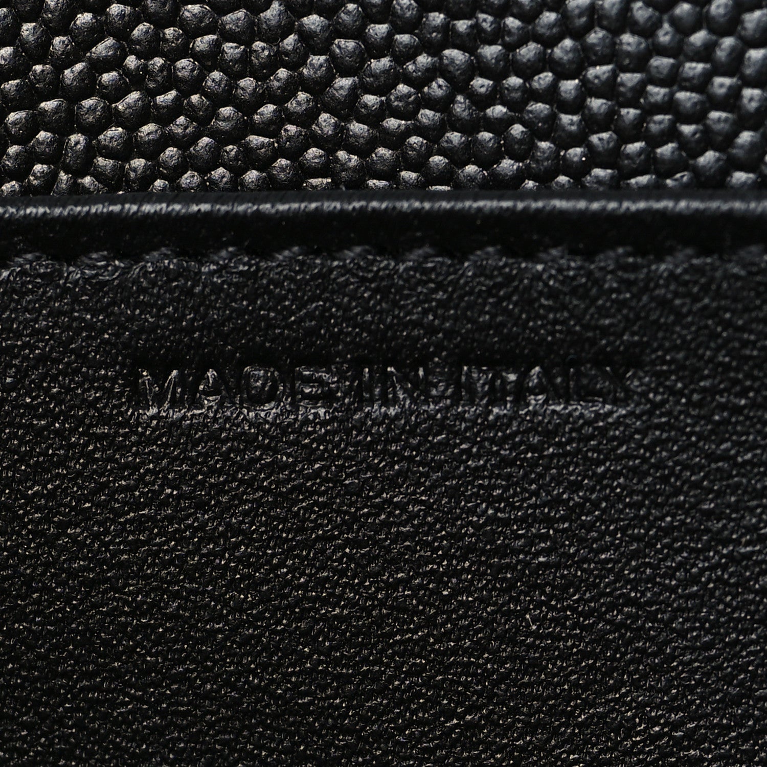 Saint Laurent Grain De Poudre Uptown Chain Wallet Black 8 of 11