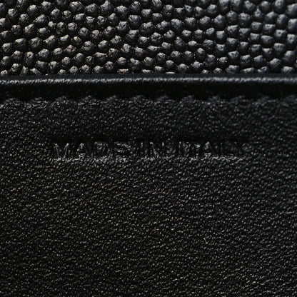 Saint Laurent Grain De Poudre Uptown Chain Wallet Black 8 of 11