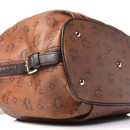 MCM Visetos Hobo Cognac 11 of 12