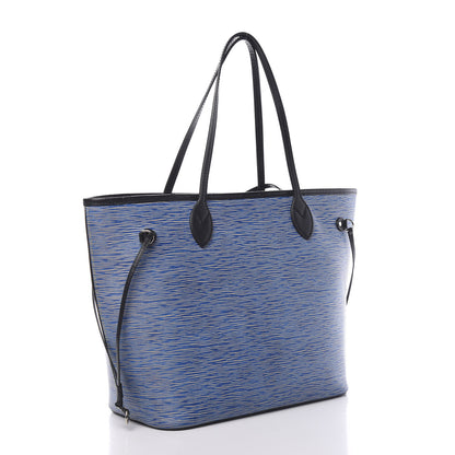Louis Vuitton Epi Neverfull MM Denim Light 2 of 15
