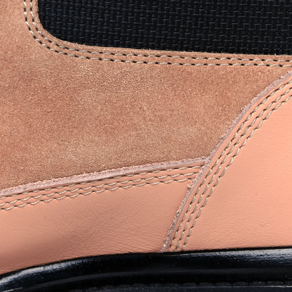 Chanel Suede Calfskin Lace Up Boots 36.5 Pink 9 of 11
