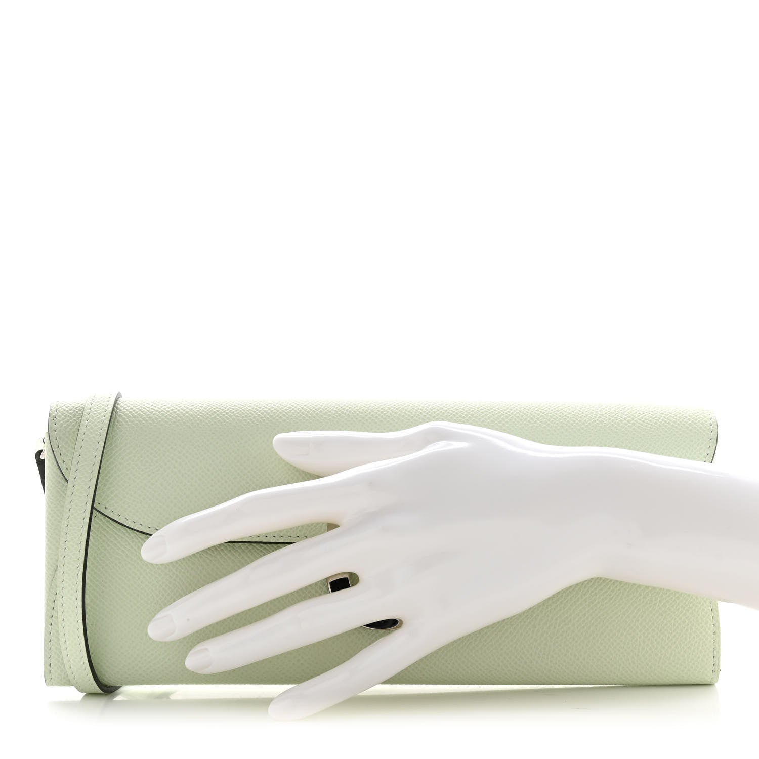 Hermes Epsom Maillon Wallet To Go Vert Fizz 3 of 9