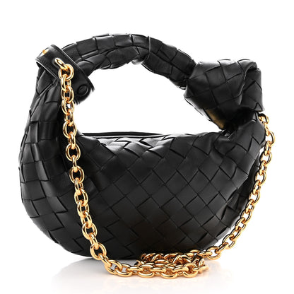 Bottega Veneta Nappa Intrecciato Mini Chain Jodie Black 3 of 9