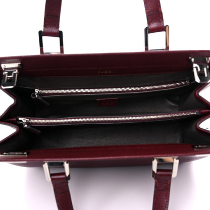 Gucci Grainy Calfskin Medium Zumi Top Handle Bag Vintage Bordeaux 4 of 12