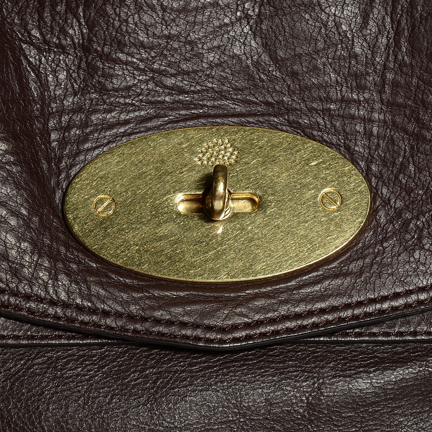 Soft Buffalo Leather Medium Alexa Chocolate