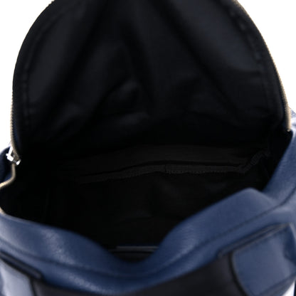 Marc Jacobs Pebbled Calfskin Varsity Backpack French Navy 5 of 15