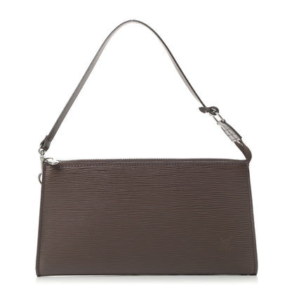 Louis Vuitton Epi Pochette Accessories 24 Moka 1 of 10