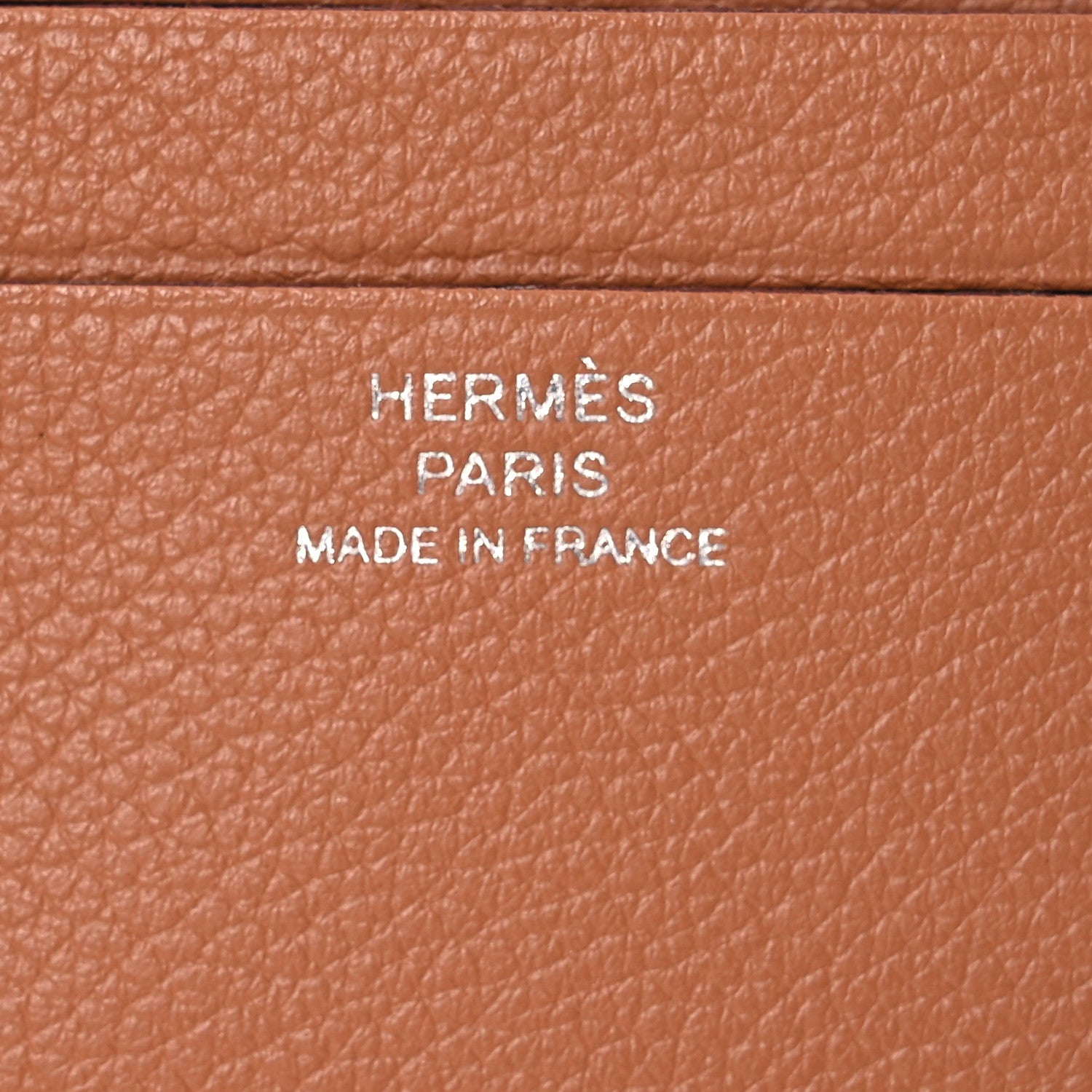 Hermes Evercolor Citizen Twill Card Case Gold Bleu De France Bleu Saphir 8 of 10