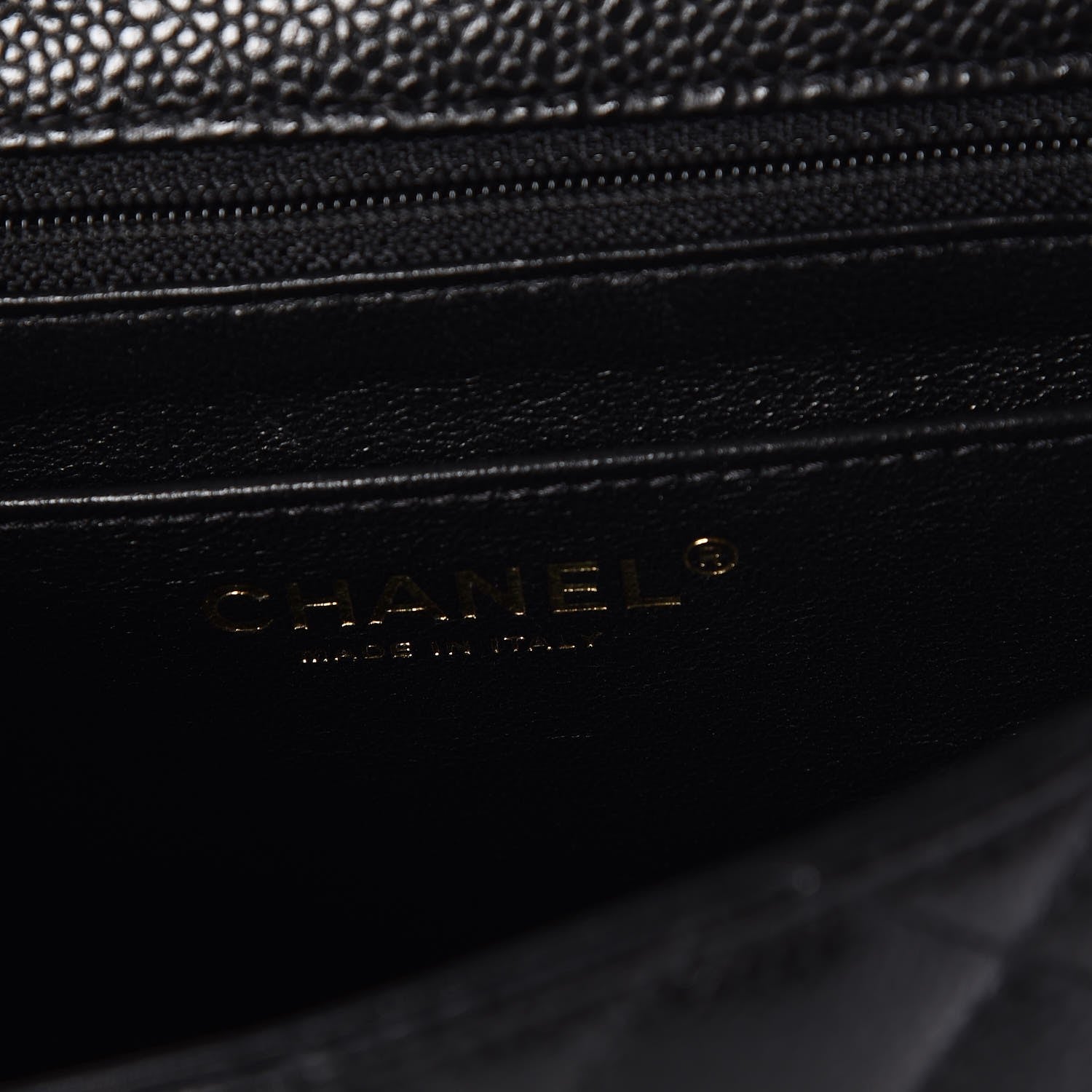 Chanel Caviar Quilted Mini Square Flap Black 7 of 8