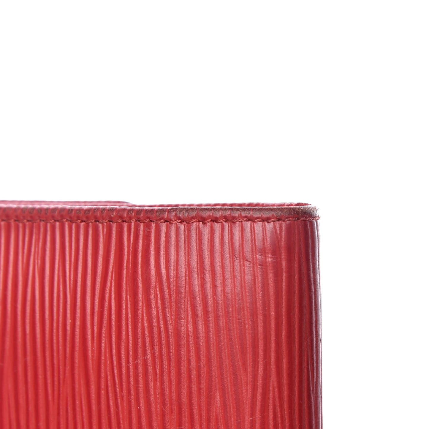 Epi Porte Tresor International Wallet Rouge