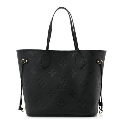 Louis Vuitton Empreinte Monogram Giant Neverfull MM Black 1 of 10