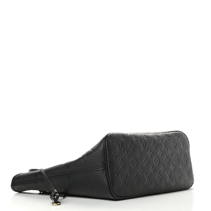 Louis Vuitton Empreinte Monogram Giant Neverfull MM Black 4 of 11