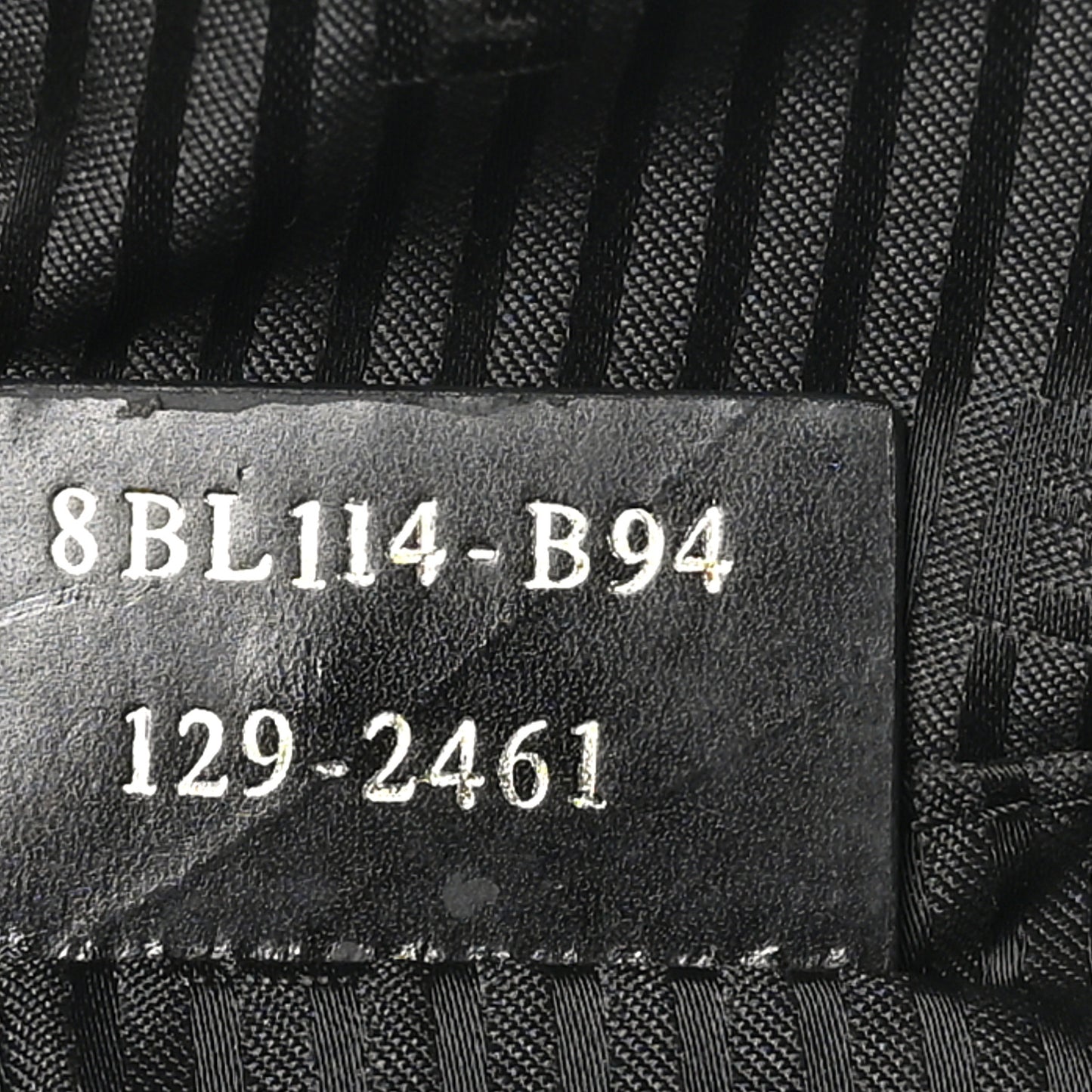 Patent Canvas Small Chameleon Tote Black
