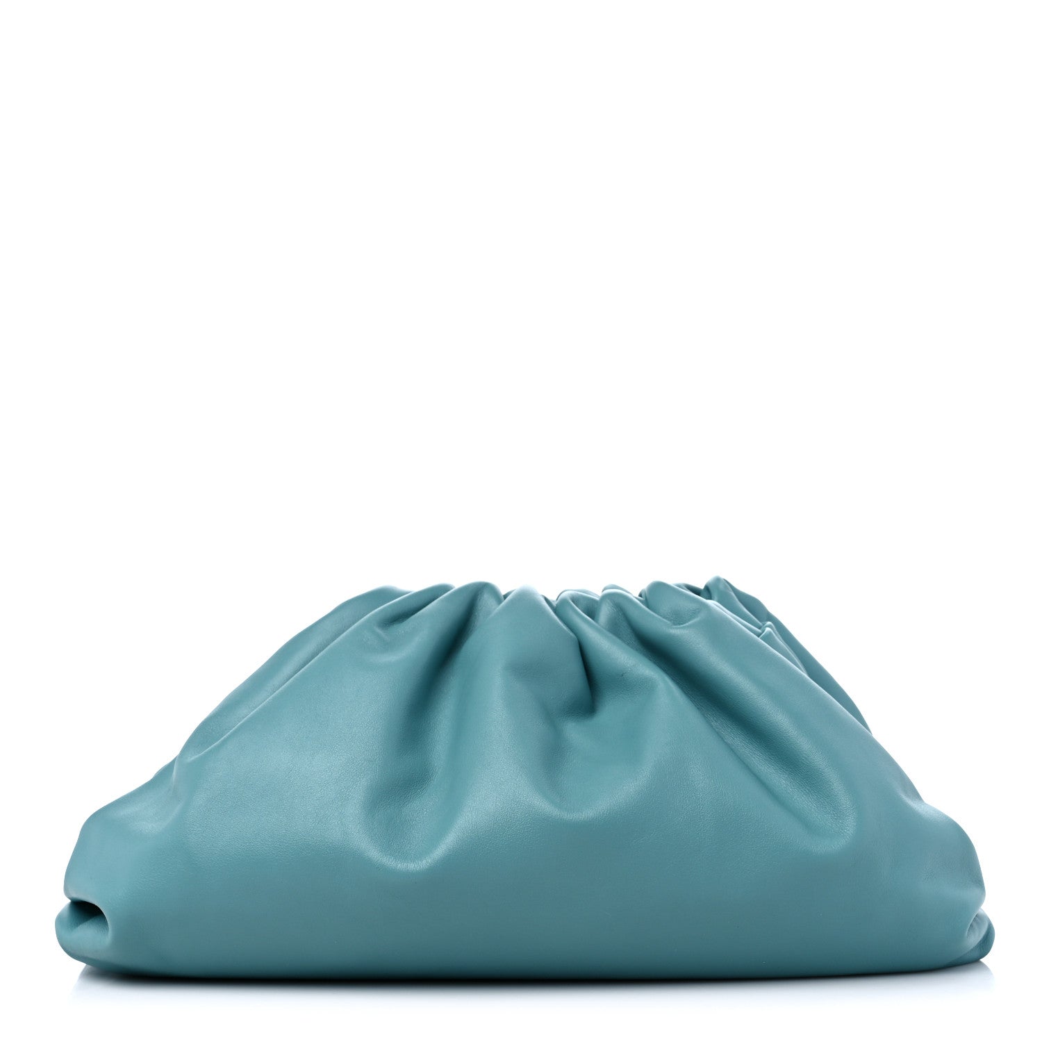 Bottega Veneta Smooth Butter Calf The Pouch Oversized Clutch Linoleum 1 of 11