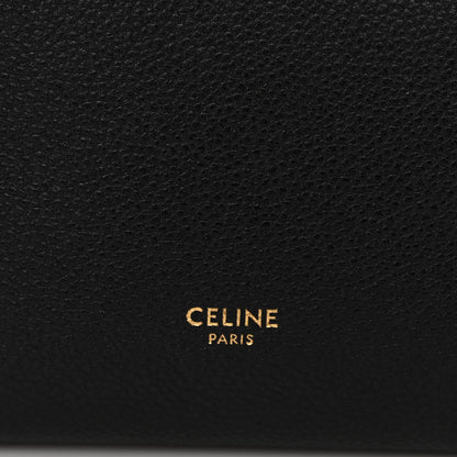 Celine Soft Grained Calfskin Small Sangle Bucket Bag Black 6 of 9