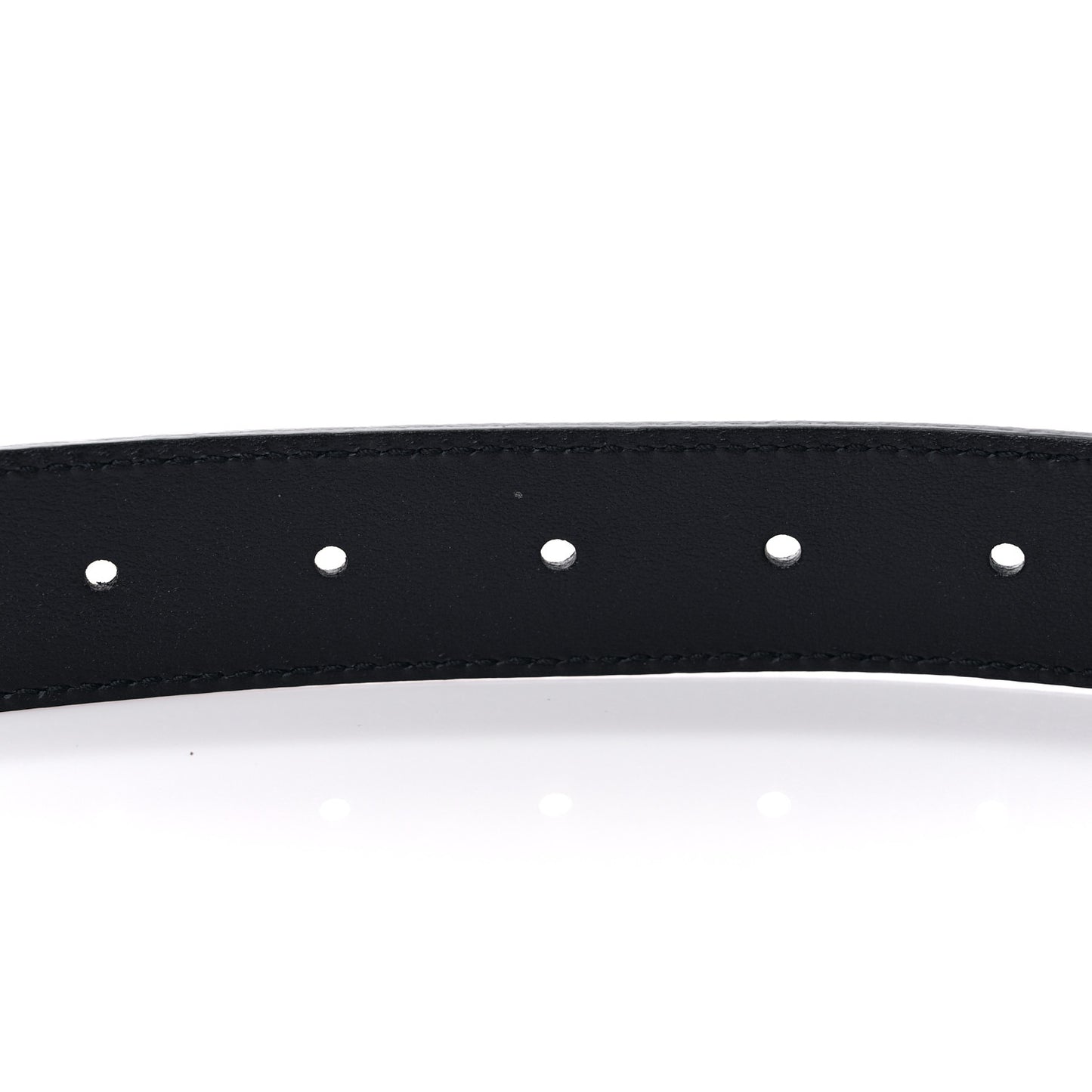 Moon Calfskin Double G 30mm Belt 80 32 Blue