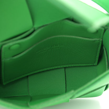 Bottega Veneta Lambskin Maxi Intrecciato Extra Mini Cassette Crossbody Bag Parakeet 5 of 10