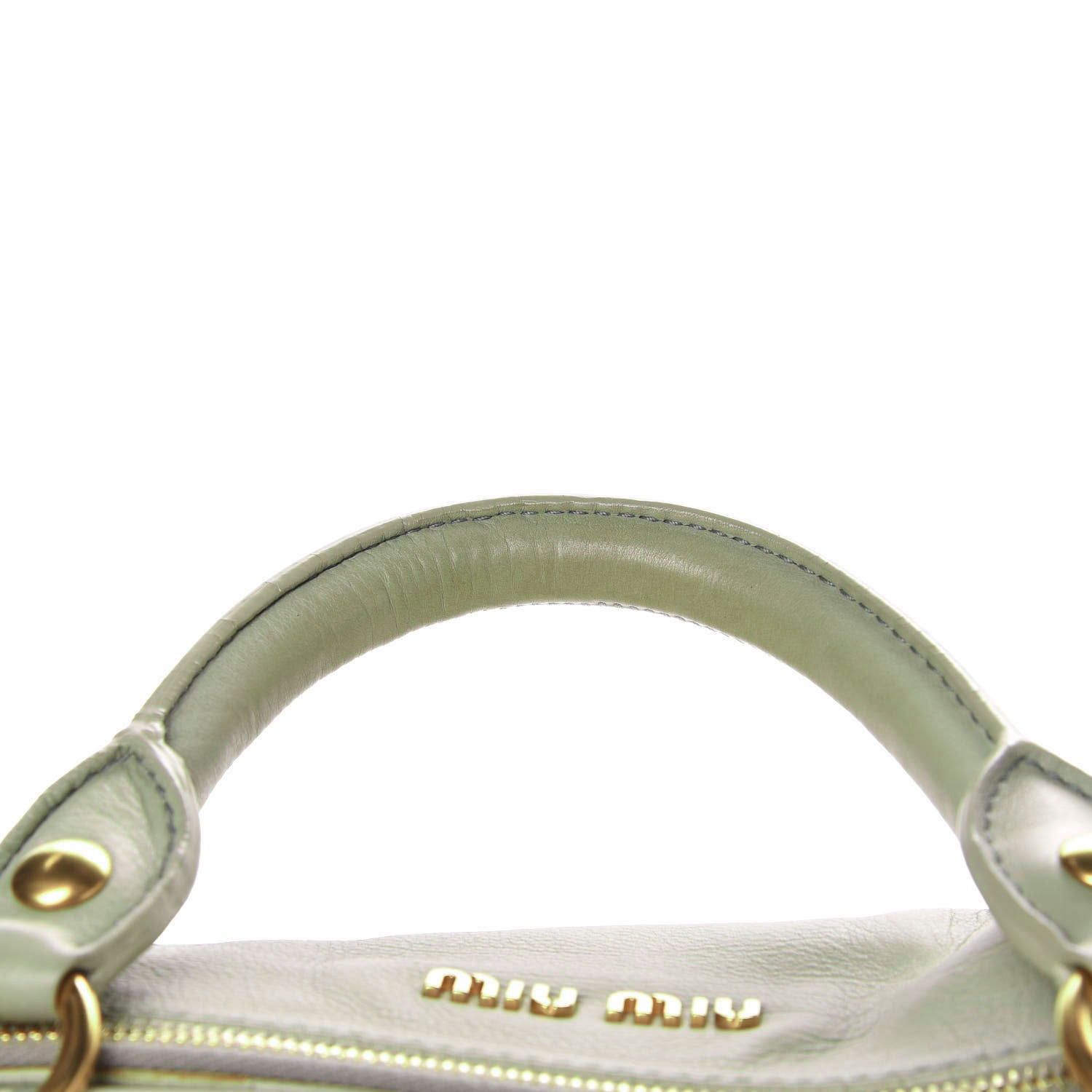 Miu Miu Vitello Bow Bag Nube 13 of 16