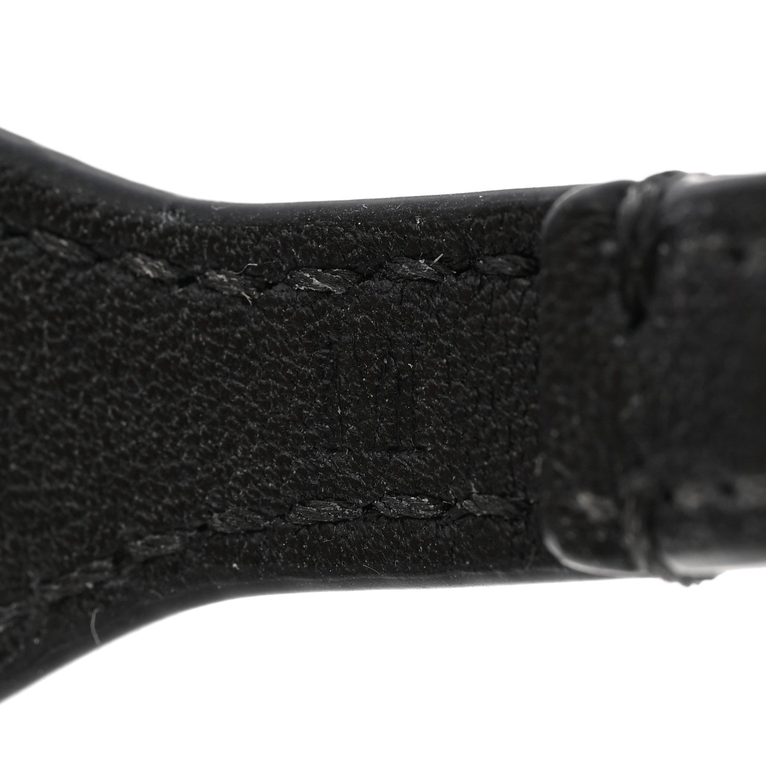 Fendi Calfskin Pearl Bracelet Black White Gold 8 of 10