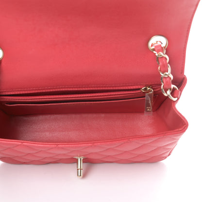 Chanel Caviar Quilted Mini Rectangular Flap Dark Pink 5 of 11