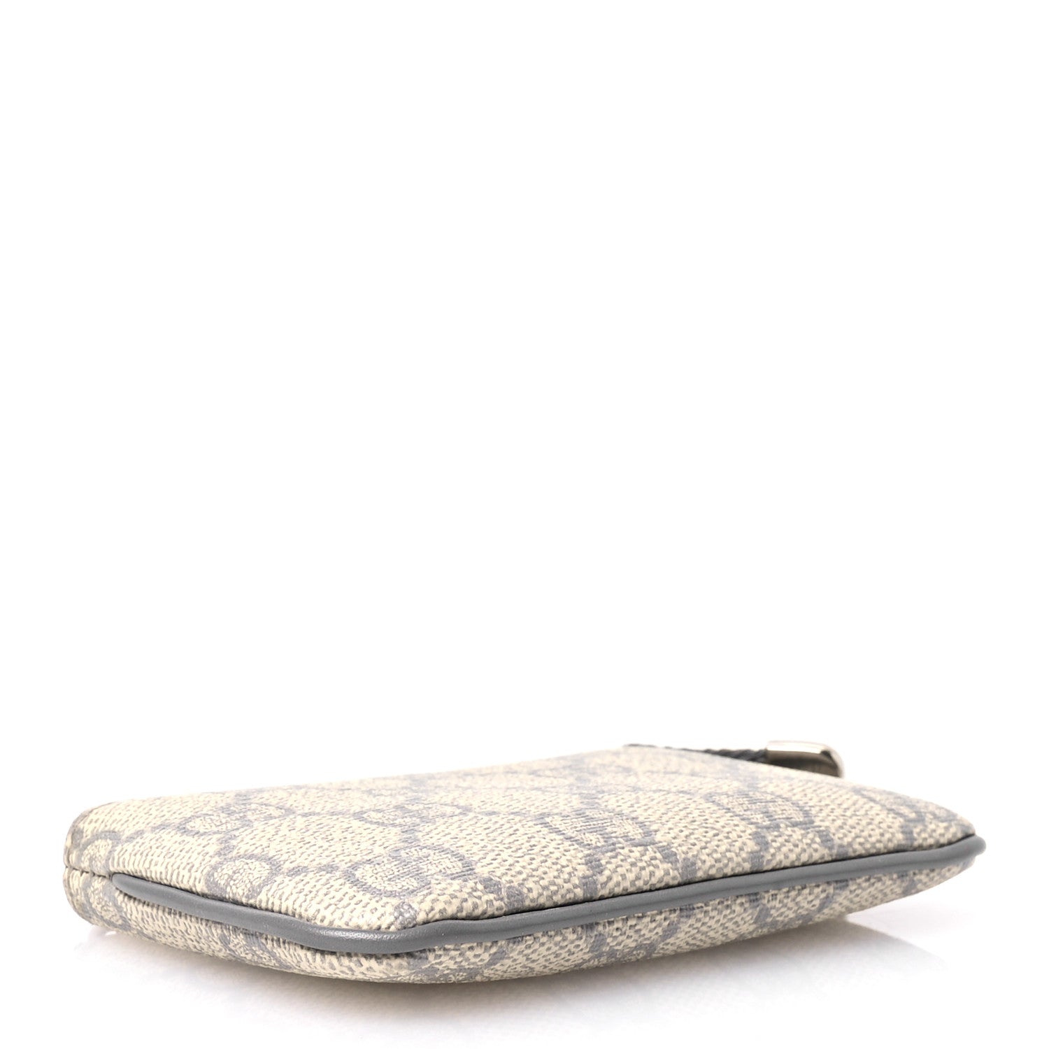 Gucci GG Supreme Monogram Key Case Ecru Grigio 4 of 7