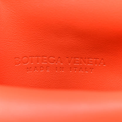 Bottega Veneta Lambskin BV Trine Clutch Orange 6 of 8