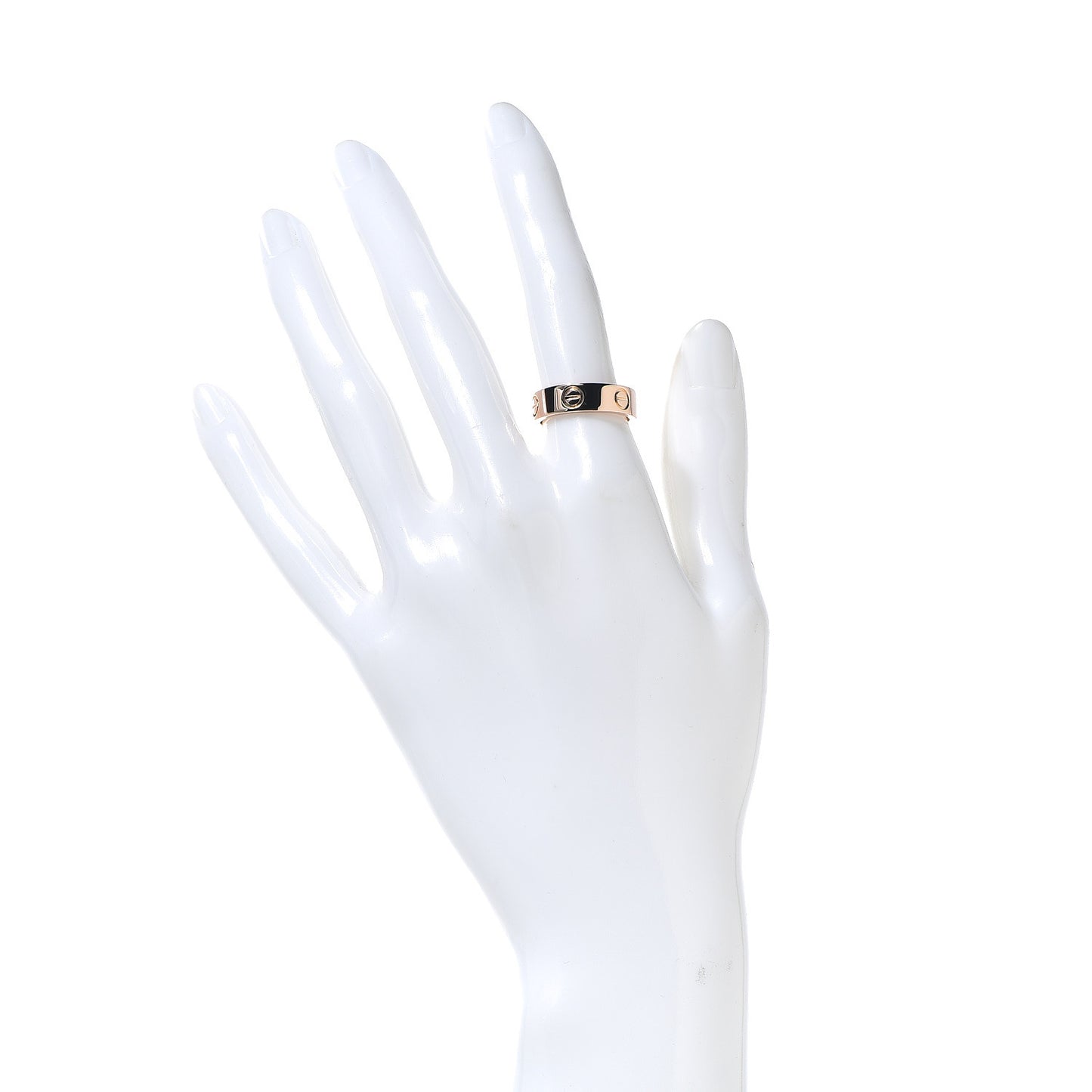 18K Pink Gold 5.5mm LOVE Ring 51 5.75