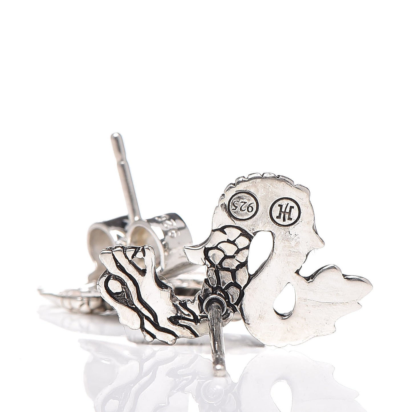 Sterling Silver Naga Post Earrings