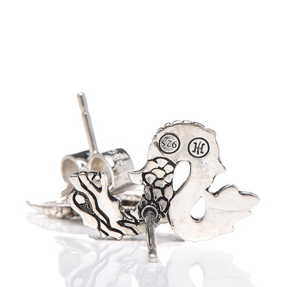 John Hardy Sterling Silver Naga Post Earrings 4 of 4