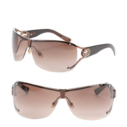Gucci Crystal GG Sunglasses 2807/S Brown 1 of 5