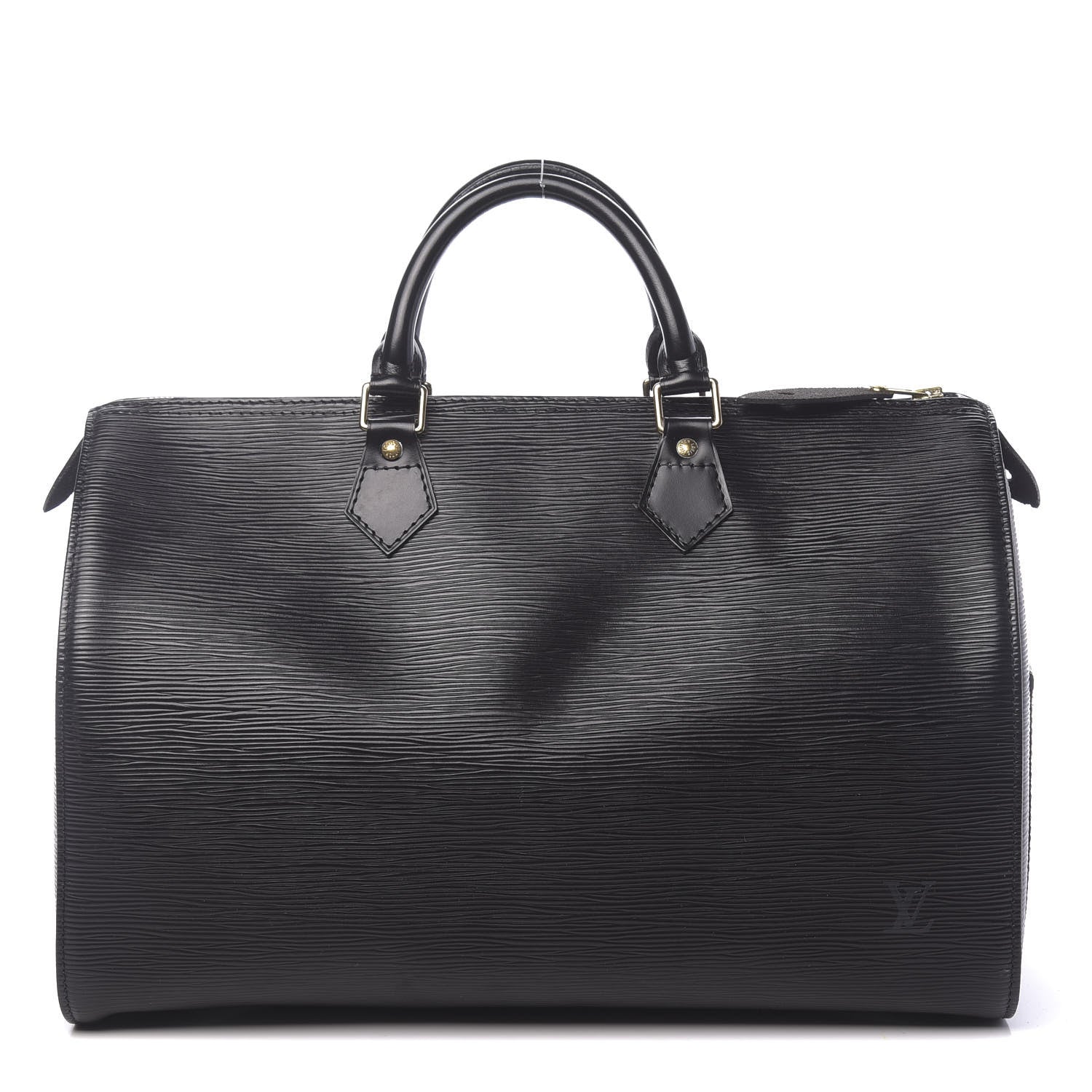 Louis Vuitton Epi Speedy 35 Black 1 of 12