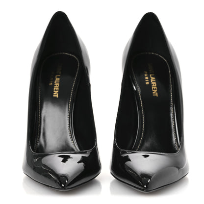 Saint Laurent Patent Calfskin Opyum 110 Pumps 40 Black 3 of 11