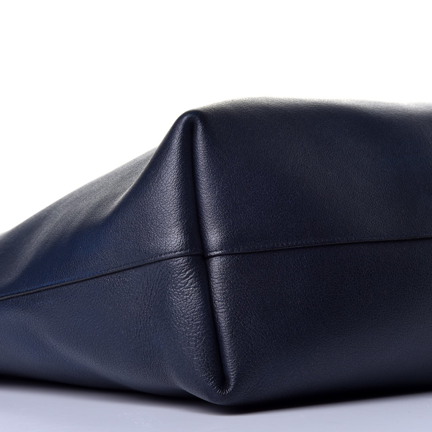 Saint Laurent Calfskin Large Shopping Tote Saphir 7 of 8