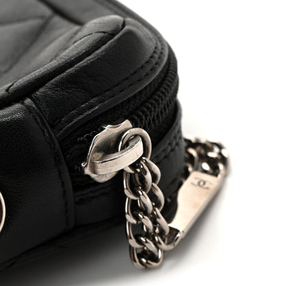 Chanel Calfskin Quilted Medium Cambon Messenger Black White 14 of 15